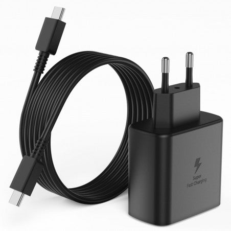 Chargeur Samsung 45W Super Rapide (Adaptateur + Câble)
