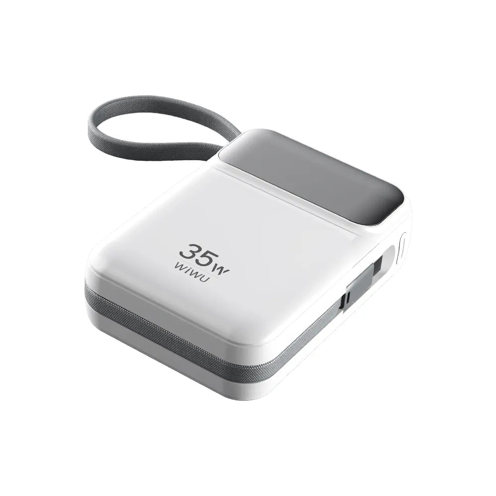 WiWu Galaxy Powerbank 35W - 20000mAh avec Câbles Intégrés